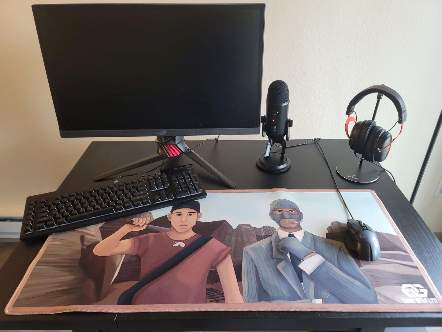 Teammate Fort 2 Buds Mousepad GameGear