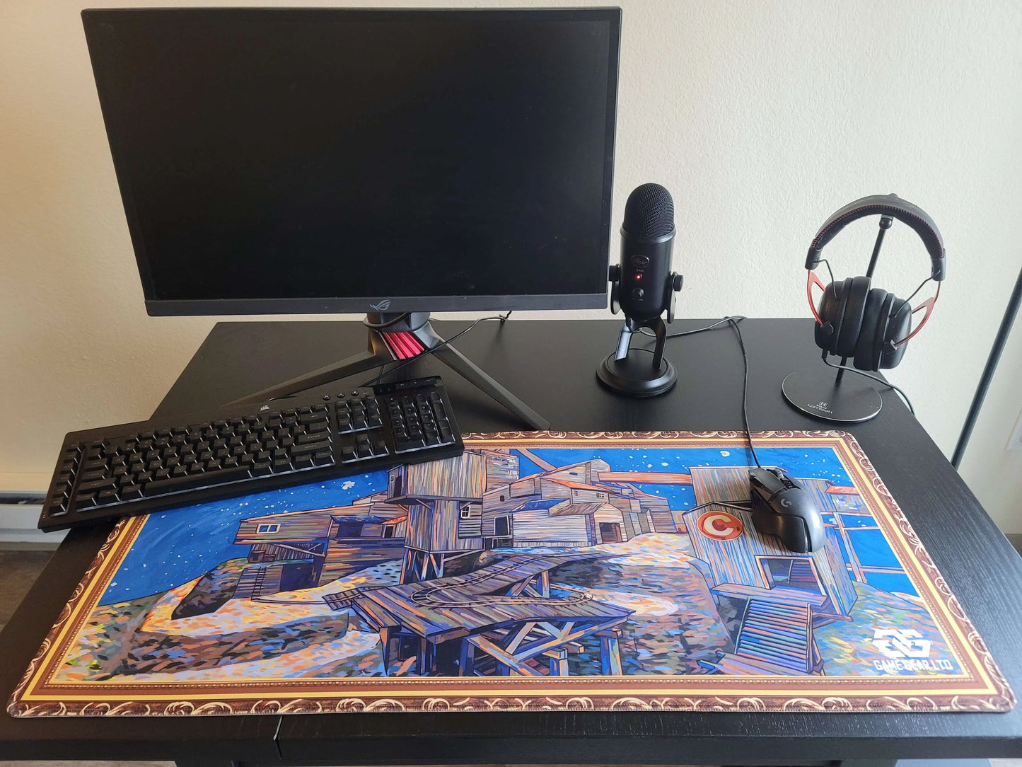 Teammate Fort 2 Going Down Mousepad GameGear