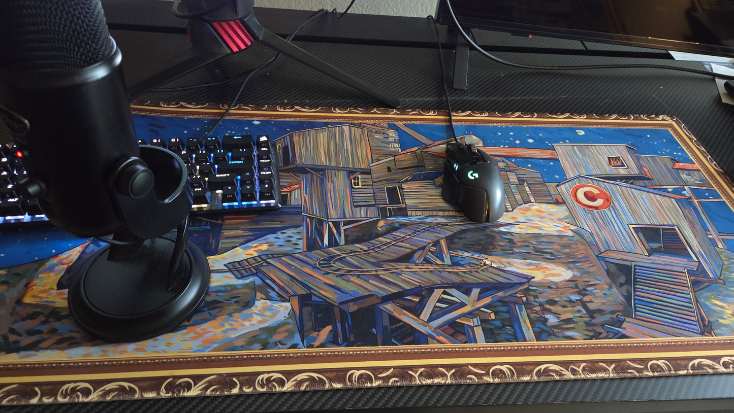 Teammate Fort 2 Going Down Mousepad GameGear