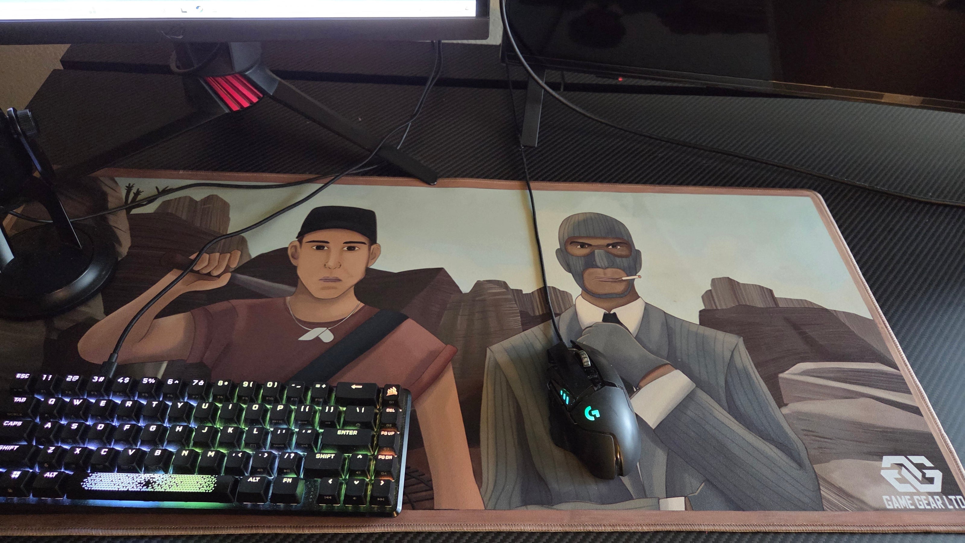 Teammate Fort 2 Buds Mousepad GameGear