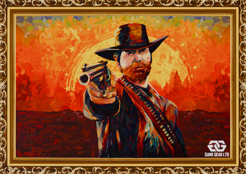 Sunset Redemption 2 Mousepad