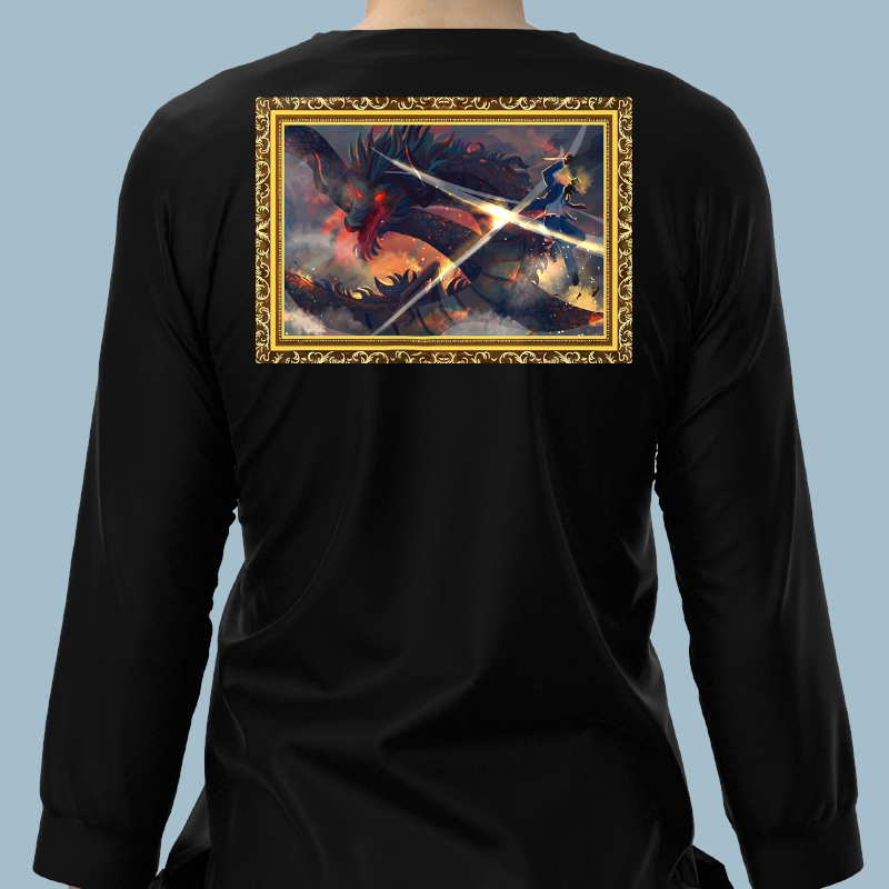 GG Teammate Fort 2 Dragon Assassin Long Sleeve T-Shirt